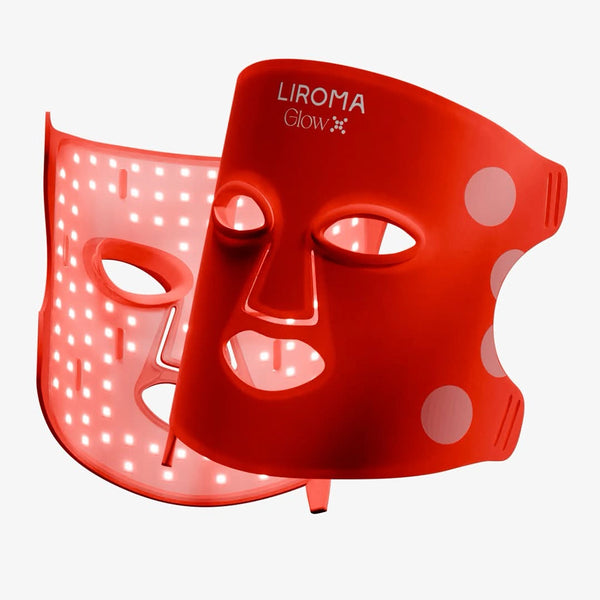 GLOW® LED-ansiktsmaske - Lysterapi med nær-infrarødt lys og rødt lys