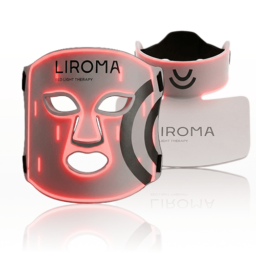 LIROMA GLOW® LED - Lysterapi ansiktsmaske med infrarødt og rødt lys