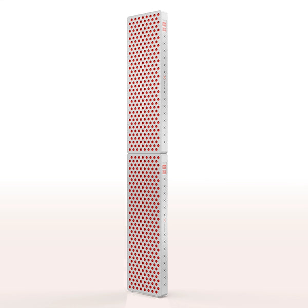 PrimeFORCE Multi Gen5 (rødlysterapi) (RL600) – Ideell for hjemmebruk – Dobbelbrikke – 184 x 30 x 6,5 cm