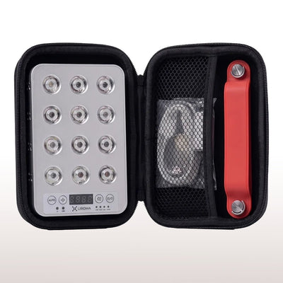 Portable Prime (Roodlichttherapie) – Ideaal voor onderweg – Levensduur tot 100.000 uur - 15×9,5×2,3cm - Liroma