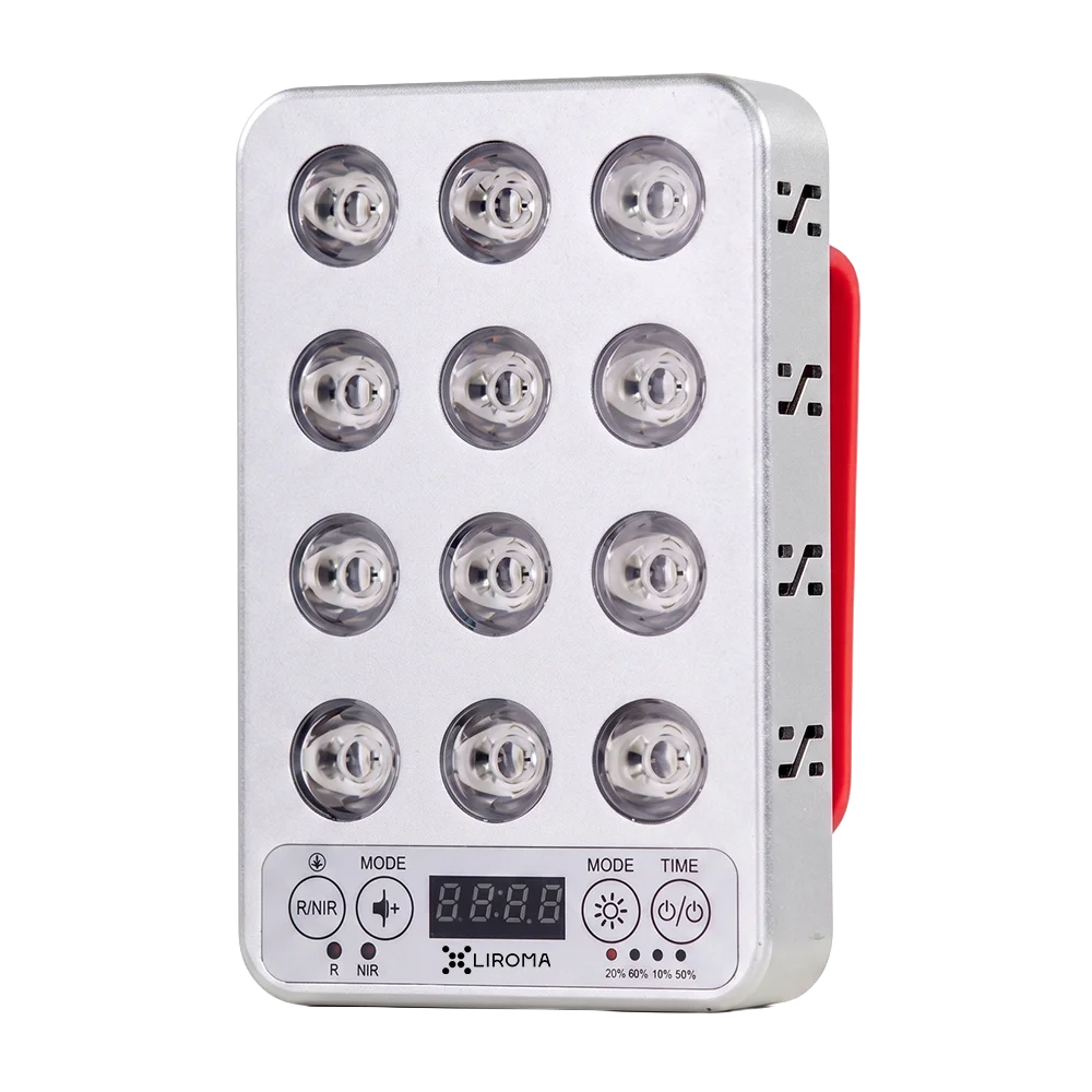 Bærbar Prime (Rødtlysterapi) – Ideell for reise – Levetid opptil 100.000 timer - 15×9,5×2,3 cm