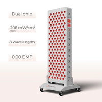 PrimeFORCE Advanced Gen5 (Rødlysterapi) – Ideell for hjemmebruk – Levetid på opptil 100.000 timer – 64x23x7cm